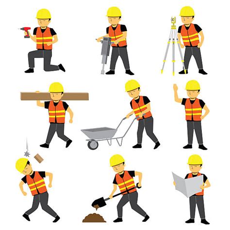 9,900+ Construction Worker Clipart Stock Illustrations, Royalty .